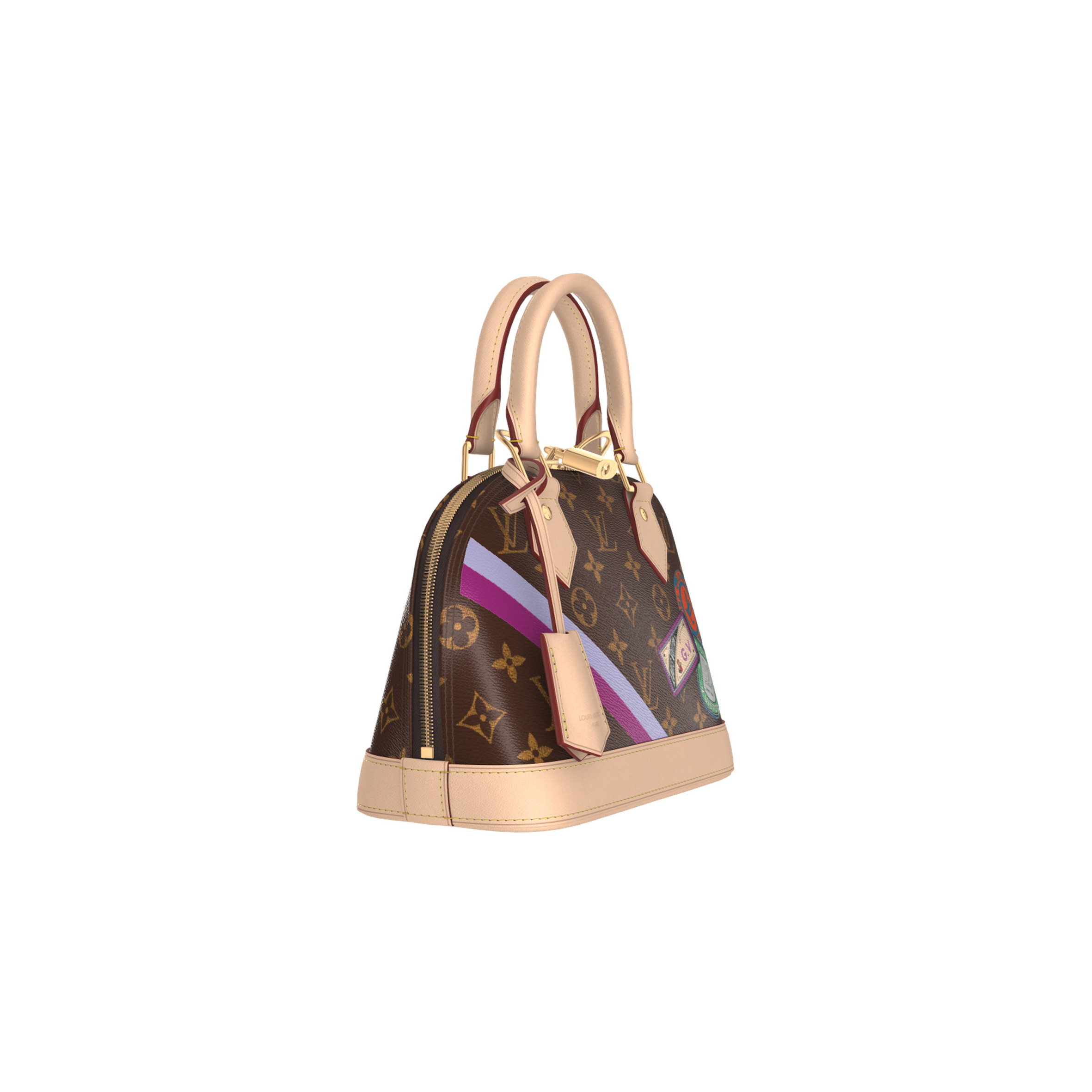LOUIS VUITTON ALMA BB MON MONOGRAM P01917 (24*18*11cm)